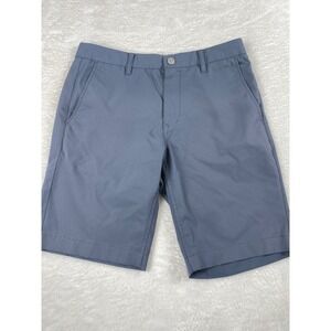 Bonobos Golf‎ Shorts 10" Inseam Lightweight Performance Blue Gray Mens Size 31